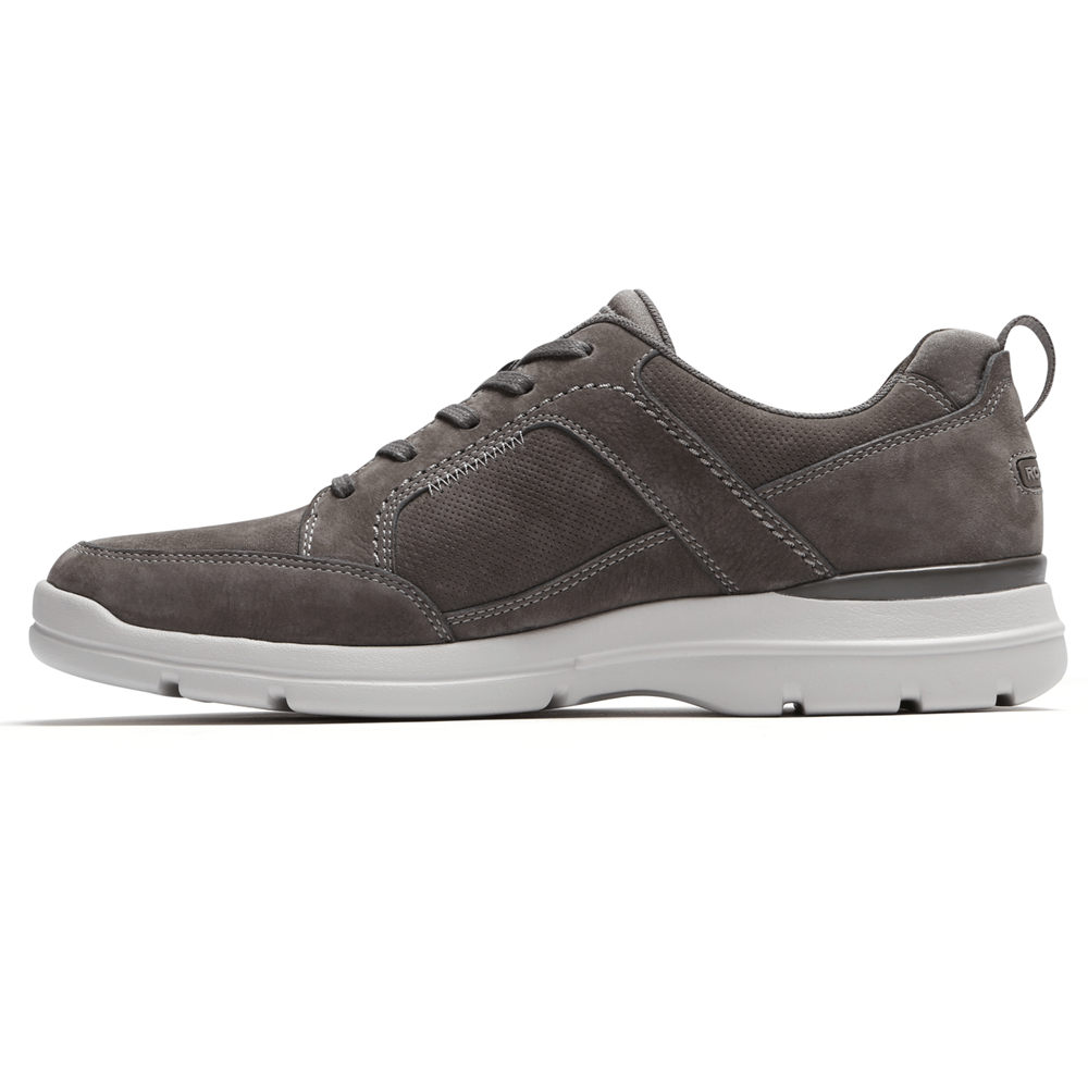 Rockport Sneakers Herr Mörkgrå - City Edge Lace-Up - LOHBI5324